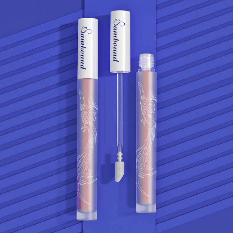 細(xì)長漸變磨砂唇釉管定制廠家