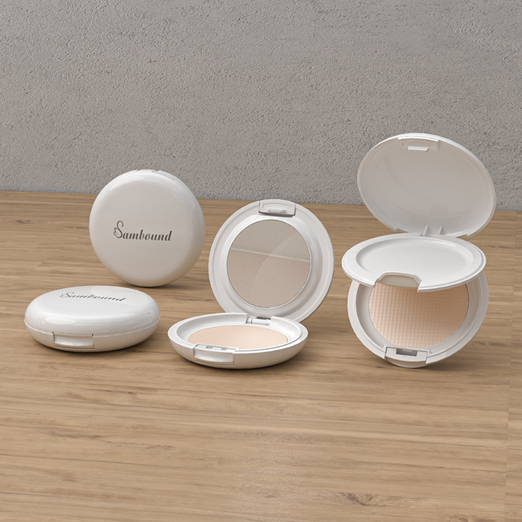 圓形空的粉餅盒氣墊盒空盒簡(jiǎn)約BB霜盒注塑加工廠