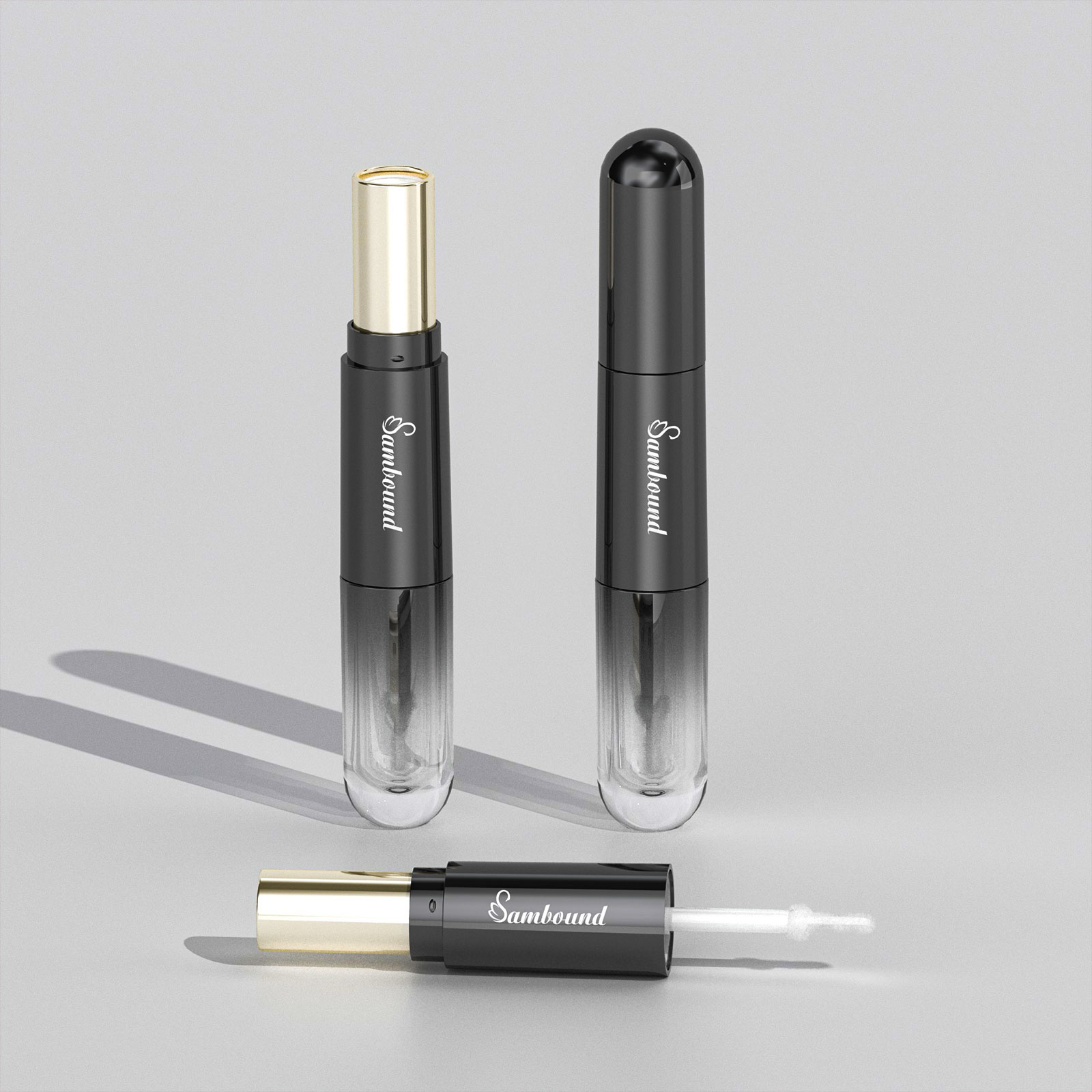 新品雙頭口紅唇釉管