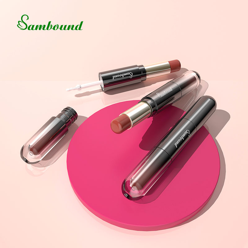 新品雙頭口紅唇釉管