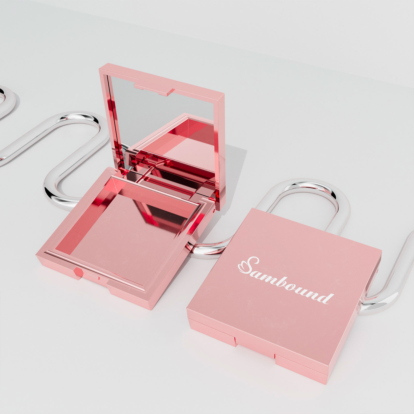 單色多種內格腮紅空盒